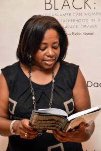 Yanick Rice Lamb shares memories of her father at a book signing in Washington, D.C. (Photo courtesy of Kenrya Rankin Naasel)