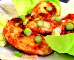 Chicken wraps are a healthy alternative to chicken wings.(Photo: CSPI)