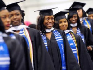 Recent graduates of Spelman College, whose alumnae range from Marian Wright Edelman, founder of the Children’s Defense Fund Founder, to Rosalind Brewer, CEO of Sam’s Club. (Photo: Creative Commons)