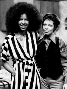 Sisters Natalie and Carole Cole at NBC's Burbank studios for separate tapings. Photo: Public Domain