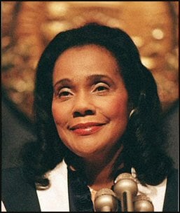 The National Women's Hall of Fame inducted Coretta Scott King posthumously in 2011.